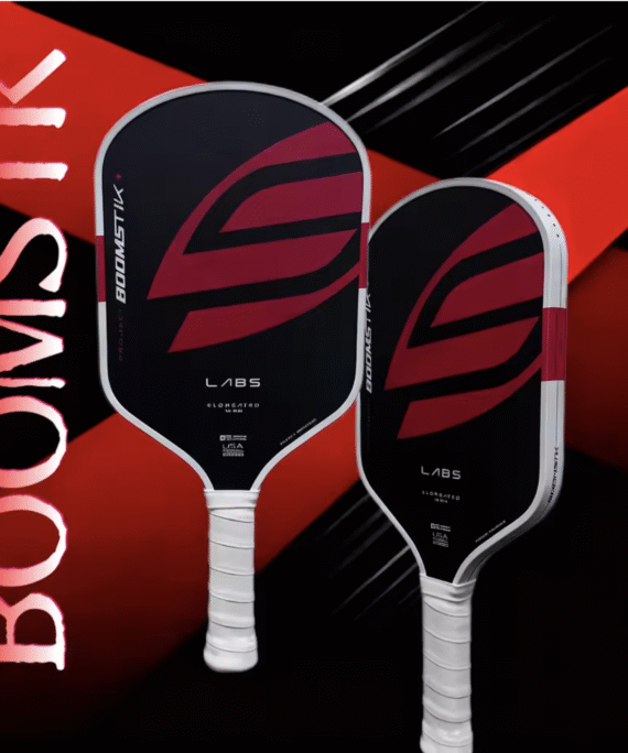 Boomstik Elongated Pickleball Paddle 16mm Boom Core Racket Pure Foam Paddle