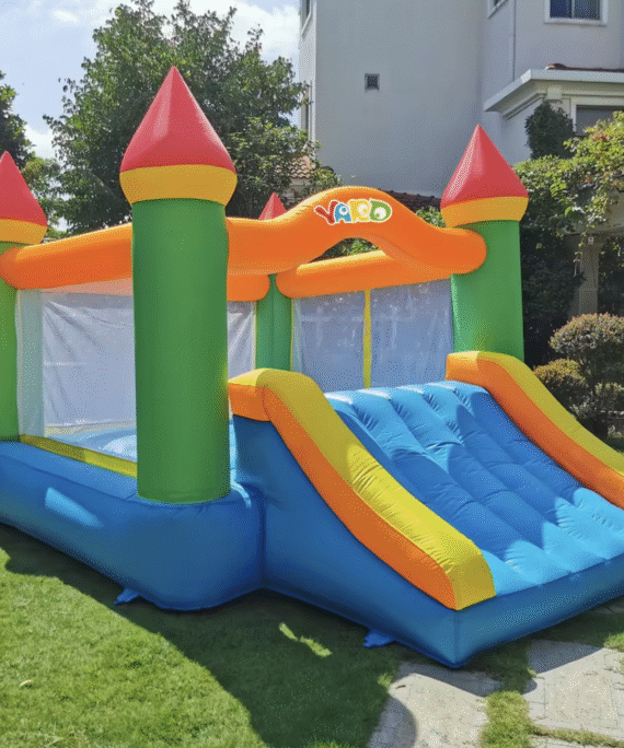 Yard Inflatable Bounce House With Slide 12*9*8ft Bounce House For Kids 5-12 Bouncer With Blower For Outdoor Backyard/Indoor